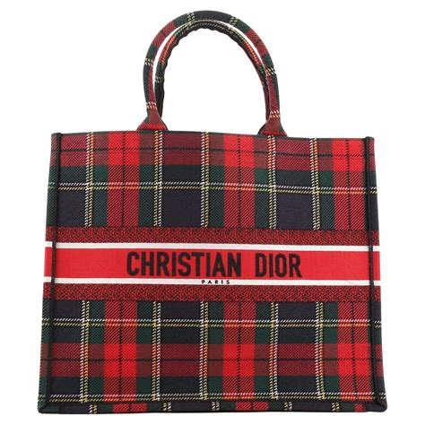 dior checkered bag|christian dior tote bag.